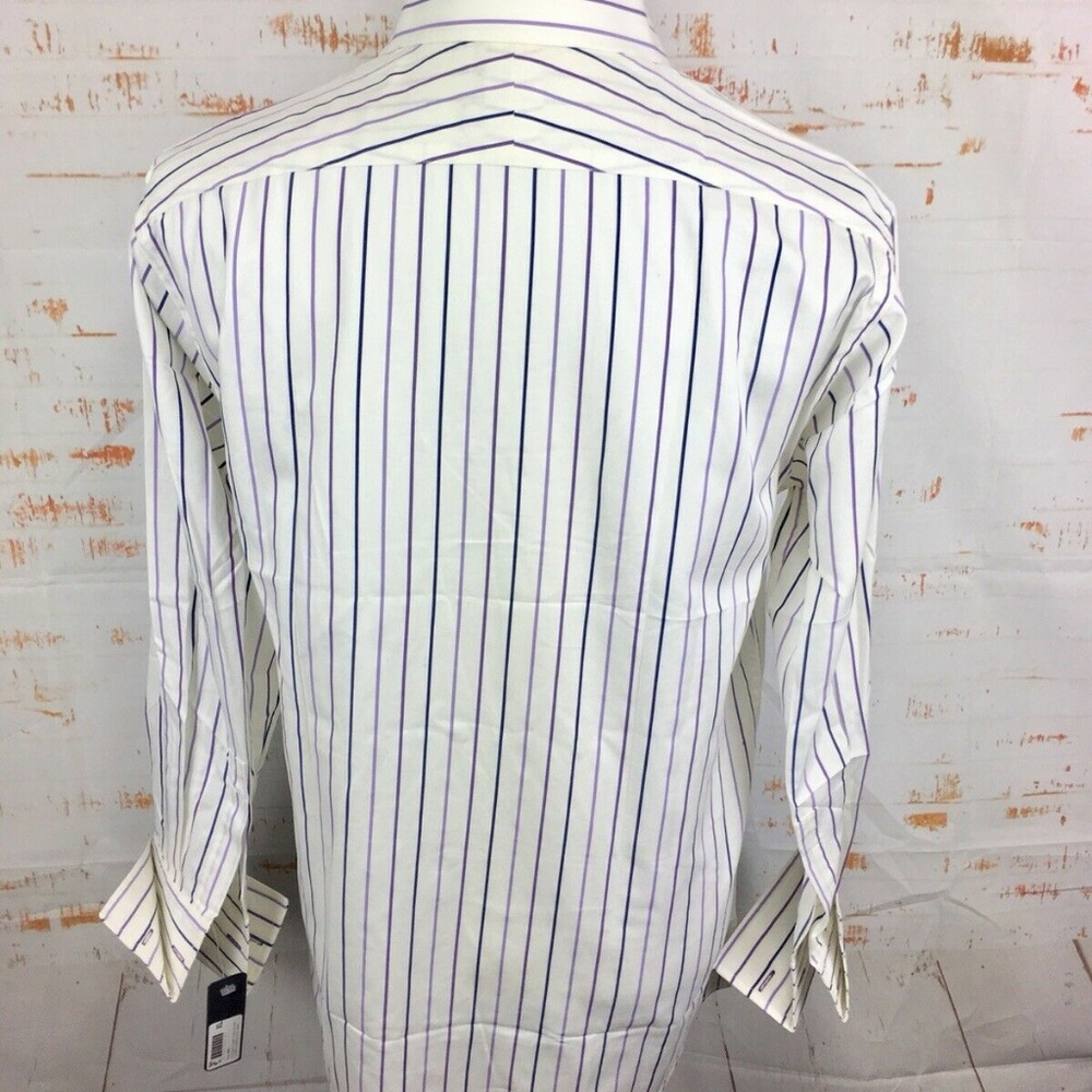Paul Smith Mens Two Fold Button Front Dress Shirt - Picture 3 of 7
